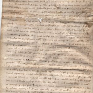 Vente d'une partie du village de Salvinsac, en Lozère, au XIIIe siècle.